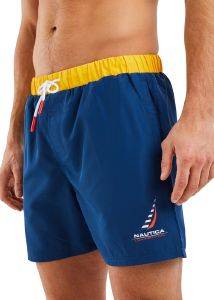 BOXER NAUTICA N7D00237 429 ΣΚΟΥΡΟ ΜΠΛΕ