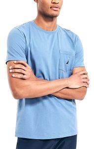 T-SHIRT NAUTICA POCKET V11000 ���� (M)
