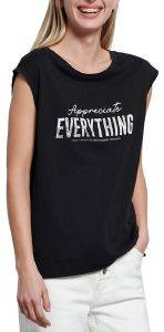 T-SHIRT FUNKY BUDDHA APPRECIATE EVERYTHINK FBL003-135-04  (S)