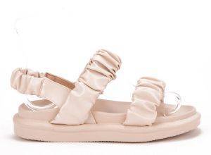 SHOOZ ΣΑΝΔΑΛΙΑ SHOOZ FLATFORMS 55-LS ΕΚΡΟΥ