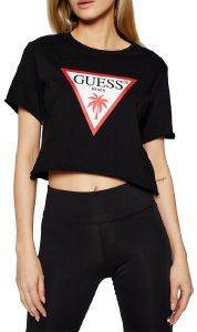 CROP TOP GUESS E02I01JA911 ΜΑΥΡΟ (M) CROP TOP GUESS E02I01JA911 ΜΑΥΡΟ (M)
