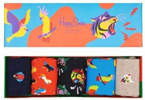 ��� ������� HAPPY SOCKS ANIMAL XANI44-0200 GIFT BOX 5��� (41-46)