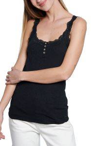 TOP FUNKY BUDDHA FBL003-108-04 ΜΑΥΡΟ (XS) TOP FUNKY BUDDHA FBL003-108-04 ΜΑΥΡΟ (XS)