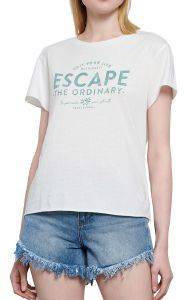 T-SHIRT FUNKY BUDDHA ESCAPE THE ORDINARY FBL003-133-04 ΛΕΥΚΟ (S) T-SHIRT FUNKY BUDDHA ESCAPE THE ORDINARY FBL003-133-04 ΛΕΥΚΟ (S)