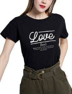 T-SHIRT FUNKY BUDDHA LOVE FBL003-143-04  (S)