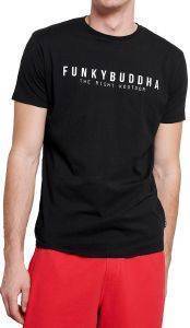 T-SHIRT FUNKY BUDDHA FBM003-008-04 ΜΑΥΡΟ (S) T-SHIRT FUNKY BUDDHA FBM003-008-04 ΜΑΥΡΟ (S)