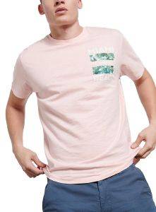 T-SHIRT FUNKY BUDDHA GRAPHIC FBM003-096-04 ΑΝΟΙΧΤΟ ΡΟΖ (S) T-SHIRT FUNKY BUDDHA GRAPHIC FBM003-096-04 ΑΝΟΙΧΤΟ ΡΟΖ (S)