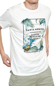 T-SHIRT FUNKY BUDDHA FBM003-097-04 ΕΚΡΟΥ (S) T-SHIRT FUNKY BUDDHA FBM003-097-04 ΕΚΡΟΥ (S)
