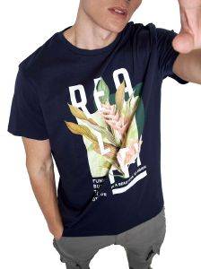 T-SHIRT FUNKY BUDDHA FBM003-098-04 ΣΚΟΥΡΟ ΜΠΛΕ (S) T-SHIRT FUNKY BUDDHA FBM003-098-04 ΣΚΟΥΡΟ ΜΠΛΕ (S)