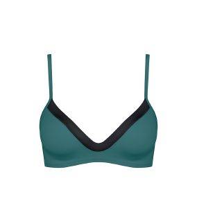 BIKINI TOP SLOGGI WOMEN SHORE KOSRAE P ΜΑΥΡΟ/ΠΡΑΣΙΝΟ (L) BIKINI TOP SLOGGI WOMEN SHORE KOSRAE P ΜΑΥΡΟ/ΠΡΑΣΙΝΟ (L)