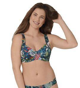 BIKINI TOP TRIUMPH BOTANICAL LEAF W 03 ΣΚΟΥΡΟ ΜΠΛΕ (42F) BIKINI TOP TRIUMPH BOTANICAL LEAF W 03 ΣΚΟΥΡΟ ΜΠΛΕ (42F)