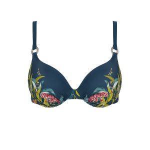 BIKINI TOP TRIUMPH BOTANICAL LEAF WP ������ ���� (38D)
