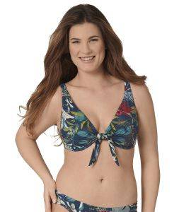 BIKINI TOP TRIUMPH BOTANICAL LEAF W 02   (40B)