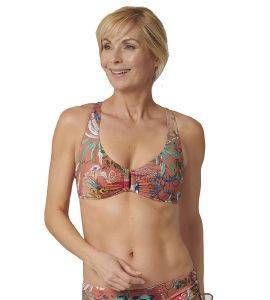 BIKINI TOP TRIUMPH BOTANICAL LEAF W ΣΚΟΥΡΟ ΠΟΡΤΟΚΑΛΙ (44B) BIKINI TOP TRIUMPH BOTANICAL LEAF W ΣΚΟΥΡΟ ΠΟΡΤΟΚΑΛΙ (44B)