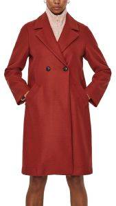 ΠΑΛΤΟ VERO MODA VMFORTUNEADDIE 10248236 ΣΚΟΥΡΟ ΚΟΚΚΙΝΟ (XL) ΠΑΛΤΟ VERO MODA VMFORTUNEADDIE 10248236 ΣΚΟΥΡΟ ΚΟΚΚΙΝΟ (XL)
