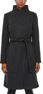 ΠΑΛΤΟ VERO MODA VMCLASSMEGAN 10248260 ΣΚΟΥΡΟ ΓΚΡΙ ΜΕΛΑΝΖΕ (L) ΠΑΛΤΟ VERO MODA VMCLASSMEGAN 10248260 ΣΚΟΥΡΟ ΓΚΡΙ ΜΕΛΑΝΖΕ (L)