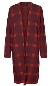 ΖΑΚΕΤΑ VERO MODA VMSABA ΚΑΡΟ 10250790 ΜΠΟΡΝΤΩ