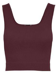 CROP TOP VERO MODA VMEVE 10252057 ΜΠΟΡΝΤΩ (S/M) CROP TOP VERO MODA VMEVE 10252057 ΜΠΟΡΝΤΩ (S/M)