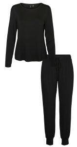 ΣΕΤ ΠΥΤΖΑΜΕΣ VERO MODA VMSELMA 10257418 ΜΑΥΡΟ (S) ΣΕΤ ΠΥΤΖΑΜΕΣ VERO MODA VMSELMA 10257418 ΜΑΥΡΟ (S)
