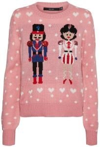 ΠΟΥΛΟΒΕΡ VERO MODA VMNUTCRACKER 10250870 ΡΟΖ (XL) ΠΟΥΛΟΒΕΡ VERO MODA VMNUTCRACKER 10250870 ΡΟΖ (XL)