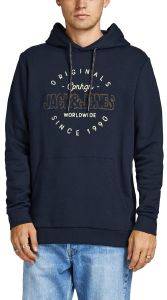 HOODIE JACK & JONES JORSURFACE BRANDING 12198426 ������ ���� (S)