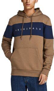 HOODIE JACK & JONES JORCOPENHAGEN BLOCK 12198477  (S)