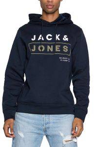 HOODIE JACK & JONES JCOBOOSTER 12202183 ΣΚΟΥΡΟ ΜΠΛΕ (XL) HOODIE JACK & JONES JCOBOOSTER 12202183 ΣΚΟΥΡΟ ΜΠΛΕ (XL)