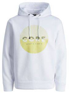 HOODIE JACK & JONES JCOBOOSTER 12202183 ΛΕΥΚΟ (L) HOODIE JACK & JONES JCOBOOSTER 12202183 ΛΕΥΚΟ (L)