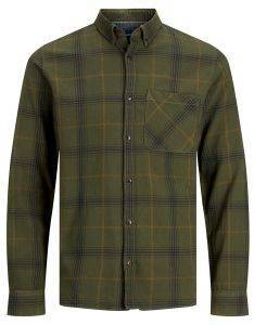 ΠΟΥΚΑΜΙΣΟ JACK & JONES JORGRAYSON ΚΑΡΟ 12195944 ΛΑΔΙ (S) ΠΟΥΚΑΜΙΣΟ JACK & JONES JORGRAYSON ΚΑΡΟ 12195944 ΛΑΔΙ (S)