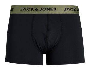 ΜΠΟΞΕΡΑΚΙ JACK - JONES JACFLOWER HIPSTER 12194284 ΜΑΥΡΟ (3ΤΜΧ)