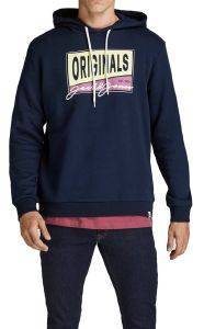 HOODIE JACK & JONES JORMASON 12193645 ΣΚΟΥΡΟ ΜΠΛΕ (L) HOODIE JACK & JONES JORMASON 12193645 ΣΚΟΥΡΟ ΜΠΛΕ (L)