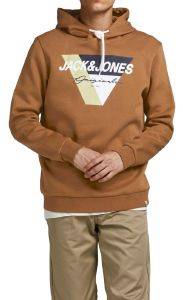 HOODIE JACK & JONES JORMASON 12193645 ΚΑΦΕ (M) HOODIE JACK & JONES JORMASON 12193645 ΚΑΦΕ (M)