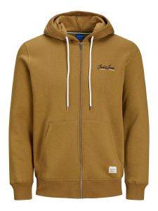HOODIE ΜΕ ΦΕΡΜΟΥΑΡ JACK & JONES JORTONS 12193672 ΚΑΦΕ (XL) HOODIE ΜΕ ΦΕΡΜΟΥΑΡ JACK & JONES JORTONS 12193672 ΚΑΦΕ (XL)