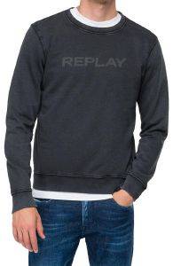 ΦΟΥΤΕΡ REPLAY WITH PRINT M3537 .000.23158G 998 ΜΑΥΡΟ (L) ΦΟΥΤΕΡ REPLAY WITH PRINT M3537 .000.23158G 998 ΜΑΥΡΟ (L)