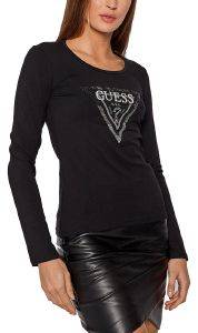 ΜΠΛΟΥΖΑ ΜΑΚΡΥΜΑΝΙΚΗ GUESS AMALUR W1BI47J1311 ΜΑΥΡΟ (L) ΜΠΛΟΥΖΑ ΜΑΚΡΥΜΑΝΙΚΗ GUESS AMALUR W1BI47J1311 ΜΑΥΡΟ (L)