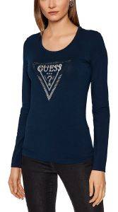 ΜΠΛΟΥΖΑ ΜΑΚΡΥΜΑΝΙΚΗ GUESS AMALUR W1BI47J1311 ΜΠΛΕ ΣΚΟΥΡΟ (L) ΜΠΛΟΥΖΑ ΜΑΚΡΥΜΑΝΙΚΗ GUESS AMALUR W1BI47J1311 ΜΠΛΕ ΣΚΟΥΡΟ (L)