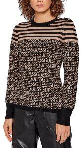 ΠΟΥΛΟΒΕΡ GUESS LOGO JACQUARD W1BR55Z1091 ΚΑΦΕ/ΜΑΥΡΟ (M) ΠΟΥΛΟΒΕΡ GUESS LOGO JACQUARD W1BR55Z1091 ΚΑΦΕ/ΜΑΥΡΟ (M)
