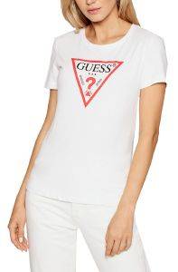 T-SHIRT GUESS TRIANGLE LOGO ORIGINAL W1YI1BI3Z11  (XS)