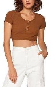 CROP TOP GUESS ADDY HALTER O1BC09RB00P ���� (S)