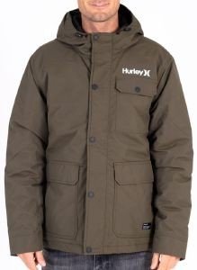 HURLEY ΜΠΟΥΦΑΝ HURLEY IDYLLWILD 3M PARKA H6N157F1OX CARGO ΧΑΚΙ