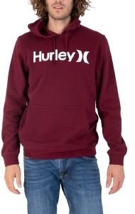 HURLEY HOODIE HURLEY OAO SOLID SUMMER MFT0009290 ΜΠΟΡΝΤΩ