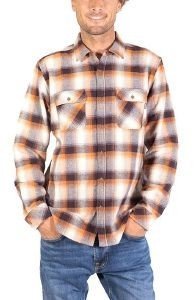 ΠΟΥΚΑΜΙΣΟ HURLEY SANTA CRUZ HVWT FLANNEL ΚΑΡΟ MVS0005200 ΚΑΦΕ (M) ΠΟΥΚΑΜΙΣΟ HURLEY SANTA CRUZ HVWT FLANNEL ΚΑΡΟ MVS0005200 ΚΑΦΕ (M)