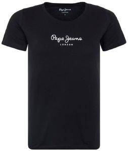 T-SHIRT PEPE JEANS NEW VIRGINIA PL502711 ΜΑΥΡΟ (M) T-SHIRT PEPE JEANS NEW VIRGINIA PL502711 ΜΑΥΡΟ (M)