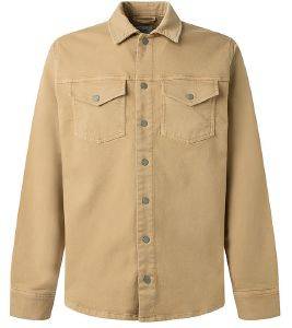 ΠΟΥΚΑΜΙΣΟ PEPE JEANS DAVE GYMDIGO PM307265 ΜΠΕΖ (M) ΠΟΥΚΑΜΙΣΟ PEPE JEANS DAVE GYMDIGO PM307265 ΜΠΕΖ (M)