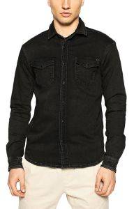 ΠΟΥΚΑΜΙΣΟ PEPE JEANS NEW JEPSON PM307269XD6 DENIM ΜΑΥΡΟ (XXL) ΠΟΥΚΑΜΙΣΟ PEPE JEANS NEW JEPSON PM307269XD6 DENIM ΜΑΥΡΟ (XXL)