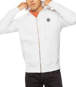 HOODIE ΜΕ ΦΕΡΜΟΥΑΡ PEPE JEANS AARON PM582027 ΛΕΥΚΟ (M) HOODIE ΜΕ ΦΕΡΜΟΥΑΡ PEPE JEANS AARON PM582027 ΛΕΥΚΟ (M)