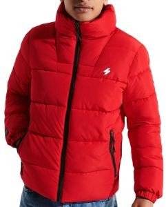 ������� SUPERDRY NON HOODED SPORTS PUFFER M5011211A KOKKINO (L)