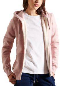 HOODIE ΜΕ ΦΕΡΜΟΥΑΡ SUPERDRY OVIN VINTAGE LOGO W2011119A ΑΝΟΙΧΤΟ ΡΟΖ (S) HOODIE ΜΕ ΦΕΡΜΟΥΑΡ SUPERDRY OVIN VINTAGE LOGO W2011119A ΑΝΟΙΧΤΟ ΡΟΖ (S)