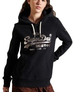 HOODIE SUPERDRY VL BOHO SPARKLE W2011251A ΜΑΥΡΟ (S) HOODIE SUPERDRY VL BOHO SPARKLE W2011251A ΜΑΥΡΟ (S)