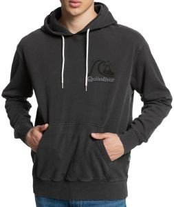 HOODIE QUIKSILVER EMBOSS EQYFT04432 ΜΑΥΡΟ